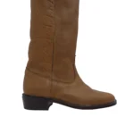 Botas de cuero de búfalo caña larga fondo de suela - Image 15