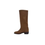 Botas de cuero de búfalo caña larga fondo de suela - Image 12