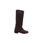 Botas de cuero de búfalo caña larga fondo de suela - Image 3