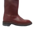 Botas de cuero engrasado caña 3/4 con fondo de suela y goma - Imagen 6