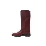 Botas de cuero engrasado caña 3/4 con fondo de suela y goma - Imagen 5