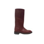 Botas de cuero engrasado caña 3/4 con fondo de suela y goma - Imagen 2