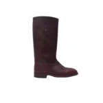 Botas de cuero engrasado caña 3/4 con fondo de suela - Imagen 2