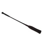Fusta para jockey de cuero con grip de goma - Imagen 2