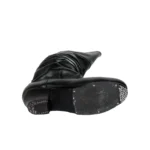 Botas de cuero corrugadas para folcklore - Imagen 4