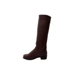 Botas de cuero caña blanda fondo de goma granulada - Imagen 5