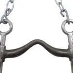 Freno puente bajo de hierro pulido y patas cortas de acero inoxidable - Imagen 2